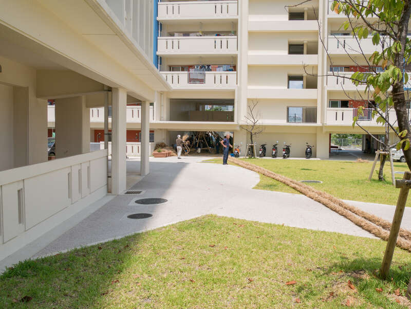 県営団地綱作り2016