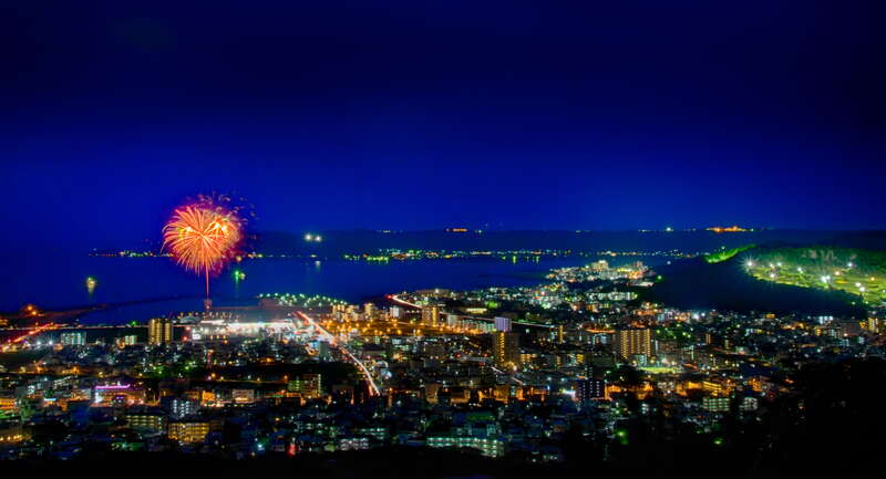 「涼景～与那原マリーナ花火大会～」