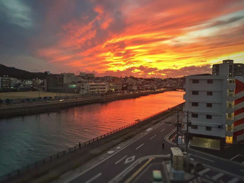 夕暮れ時